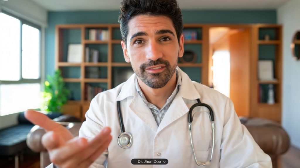 virtual appointment with doctor